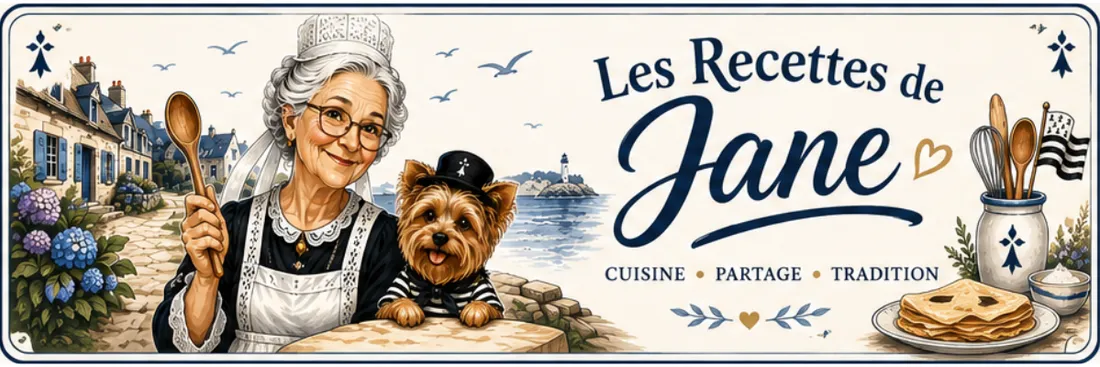 Les Recettes de Jane — Cuisine · Partage · Tradition